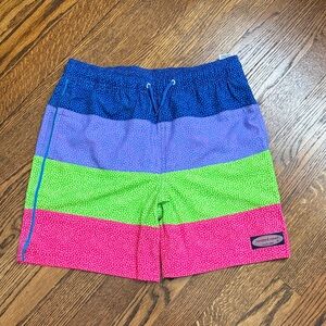 Vineyard Vines Multicolor Striped Swim Shorts